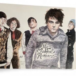 My Chemical Romance Creative Art Drawing
